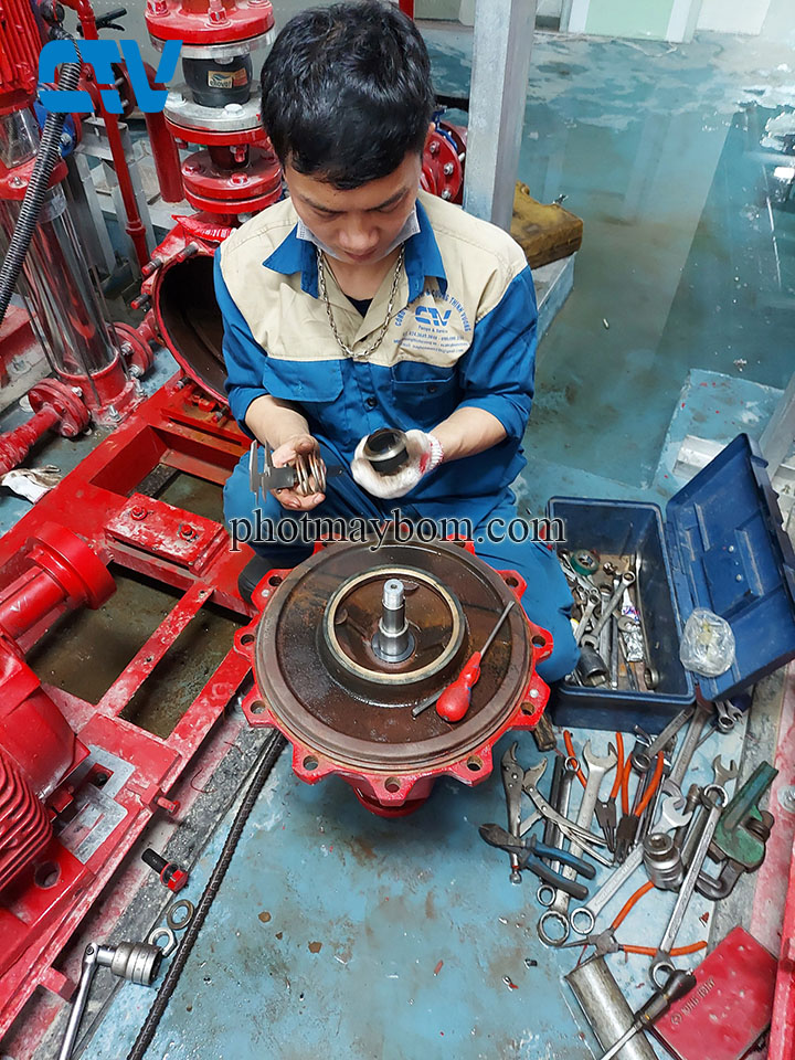 Thay phớt máy bơm cứu hỏa trên Toàn quốc