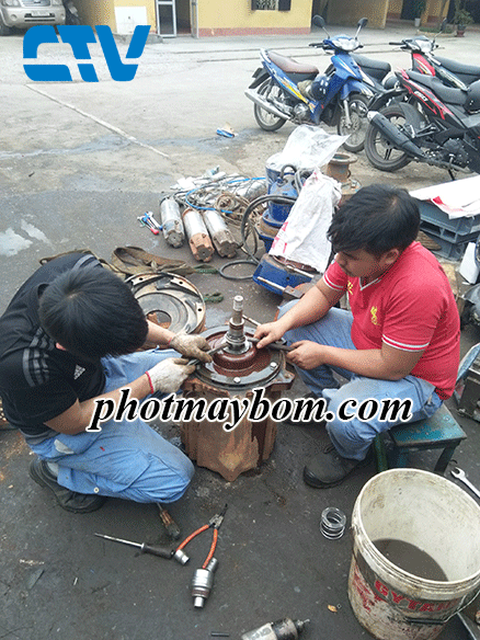 Thay phớt máy bơm công nghiệp nhanh chóng chuyên nghiệp tại Miền Bắc