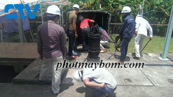 Lắp đặt hệ thống máy bơm thoát nước thải tại Hà Nội