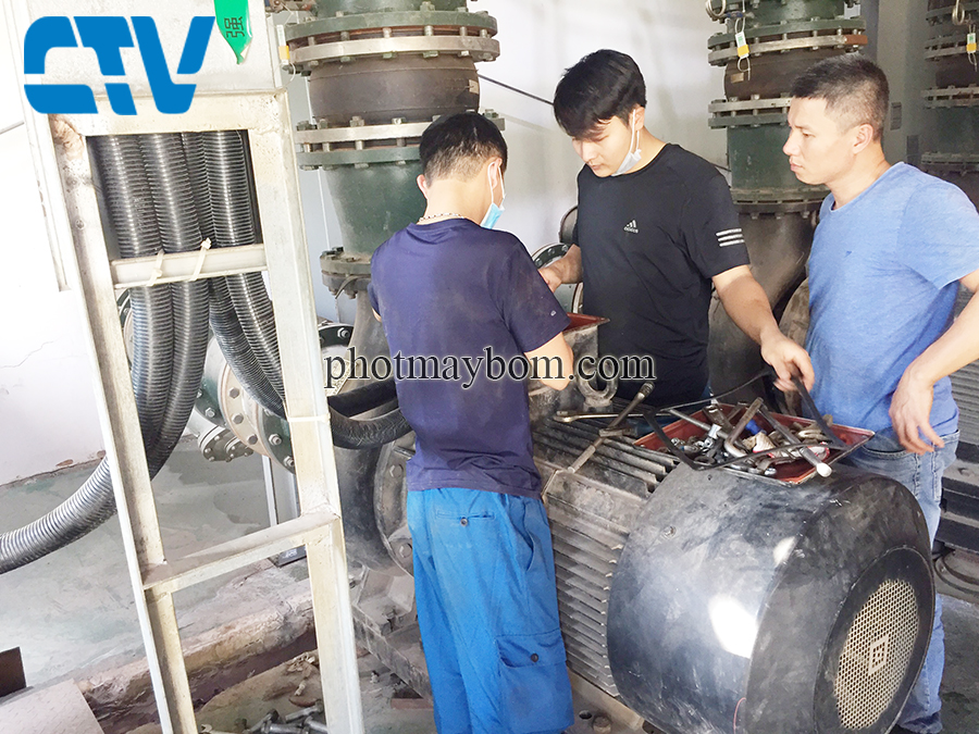 Cường Thịnh Vương  sửa chữa, bảo dưỡng máy bơm công nghiệp tại Hà Nội