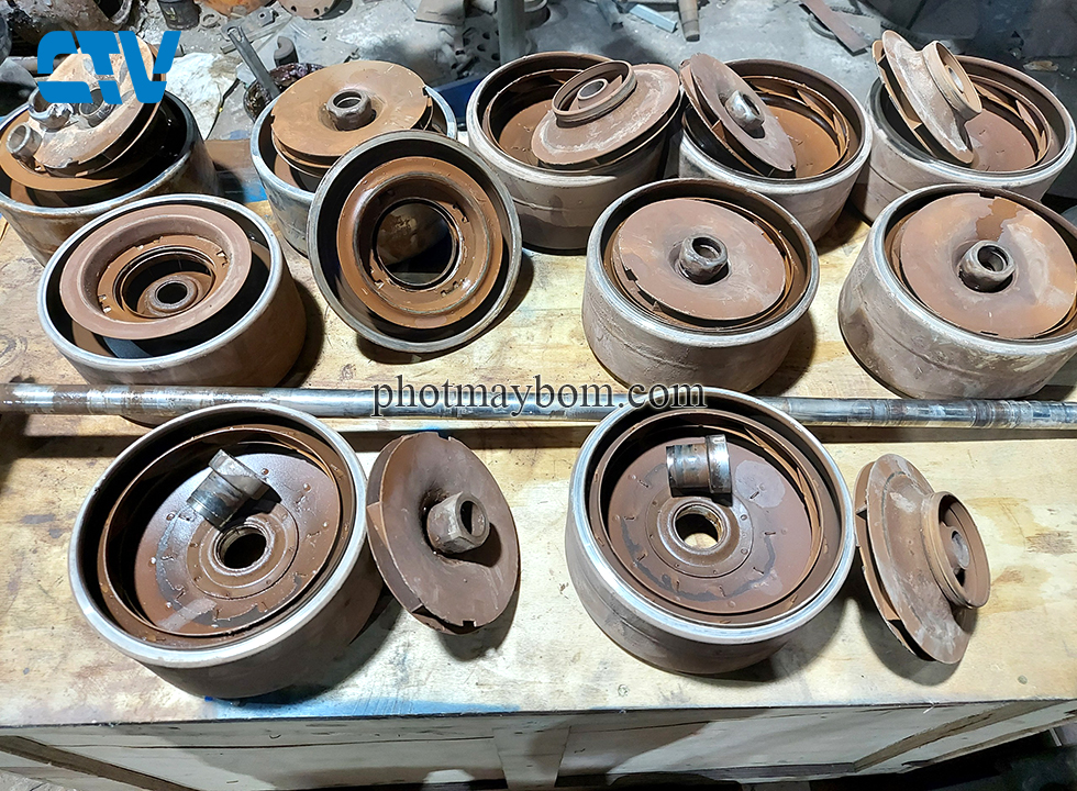 Chuyên sửa chữa, thay thế ruột buồng cánh cho máy bơm trục đứng - Dịch vụ uy tín, giá hợp lý